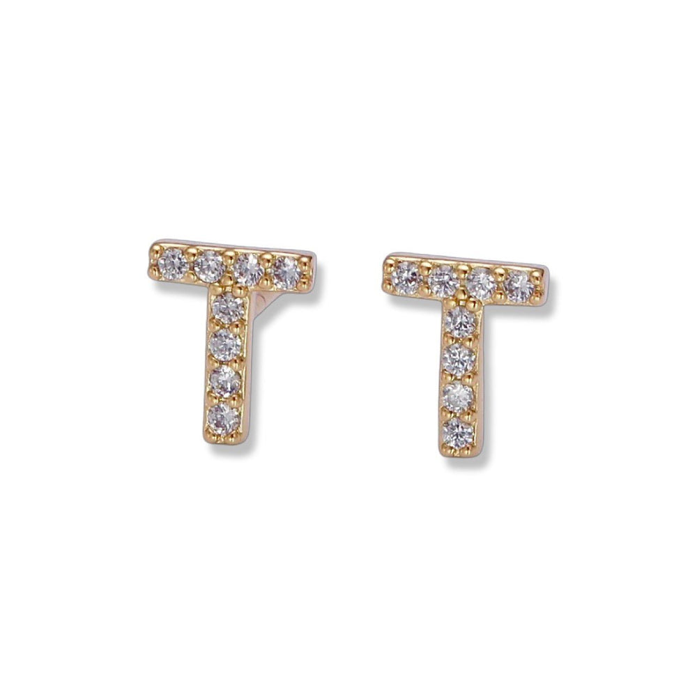 
                  
                    Cargar imagen en el visor de la galería, Initial Earrings - INHEAVENUS
                  
                