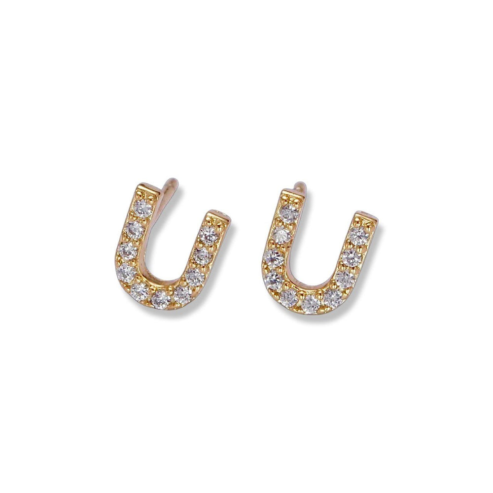 
                  
                    Cargar imagen en el visor de la galería, Initial Earrings - INHEAVENUS
                  
                
