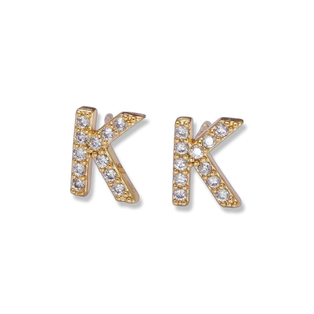 
                  
                    Cargar imagen en el visor de la galería, Initial Earrings - INHEAVENUS
                  
                